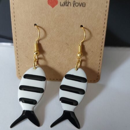 Boucles d'oreilles poisson