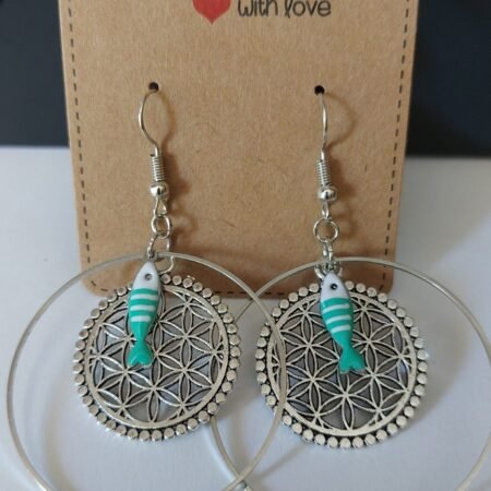 Boucles d'oreilles Pesk
