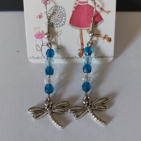 Boucles d'oreilles libellules