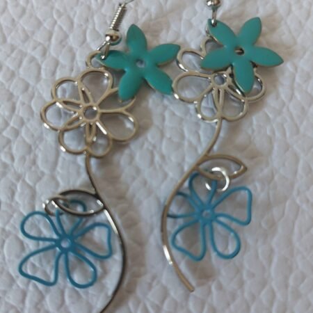 Boucles fleurs