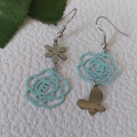 Boucles d'oreilles Piéridae