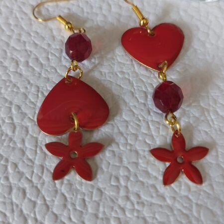 Boucles d'oreilles Coeurs