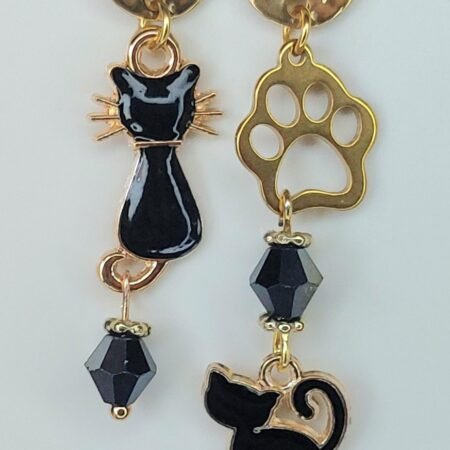 Boucles Chats noirs