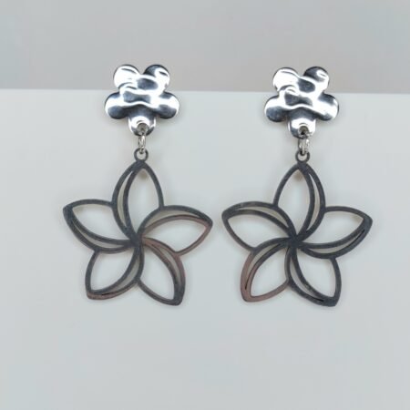 boucles fleurs de frangipanier