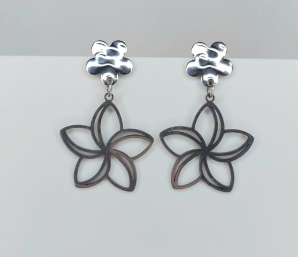 boucles fleurs de frangipanier