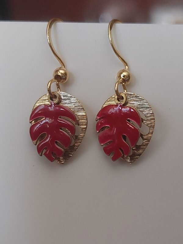 Boucles ambiance tropicale