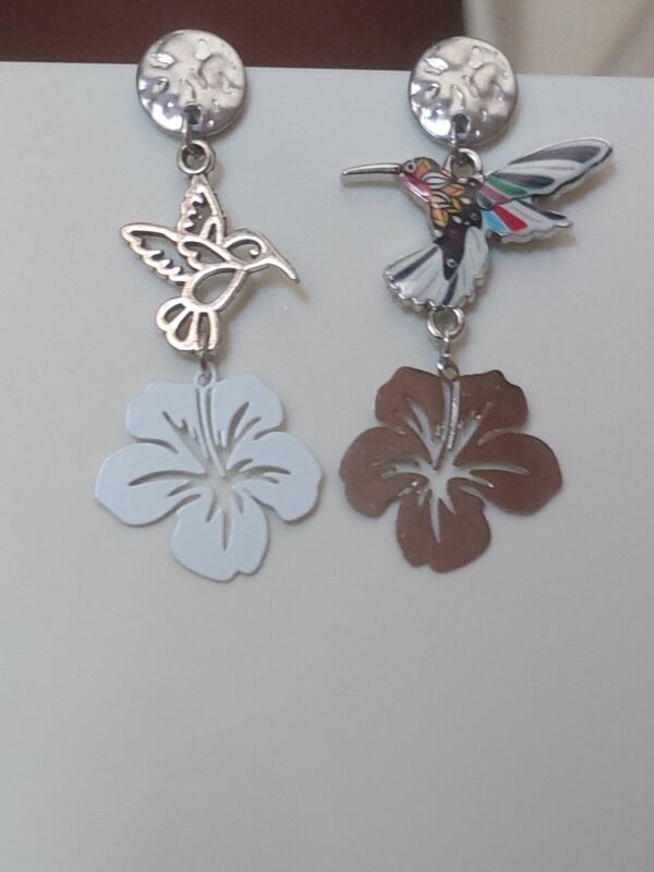 Boucles mini colibris