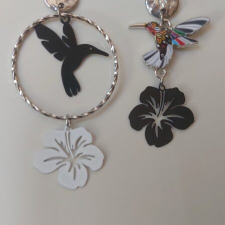 Boucles colibris jolis