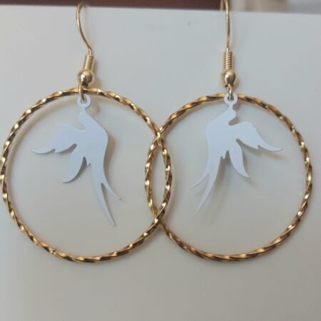 Boucles Paille en queue
