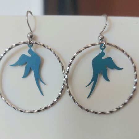 Boucles Paille en queue