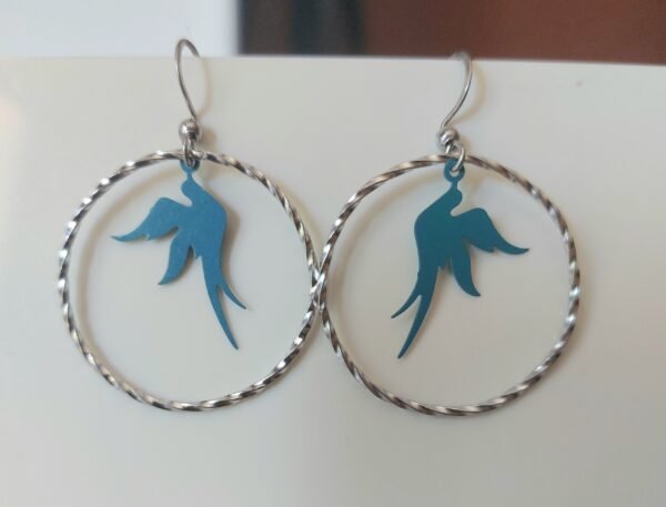 Boucles Paille en queue