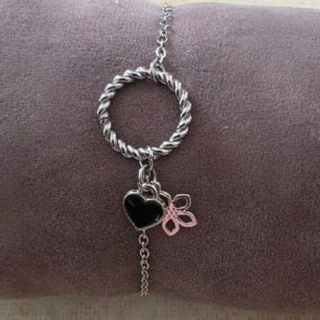 Bracelet Twist and Charms