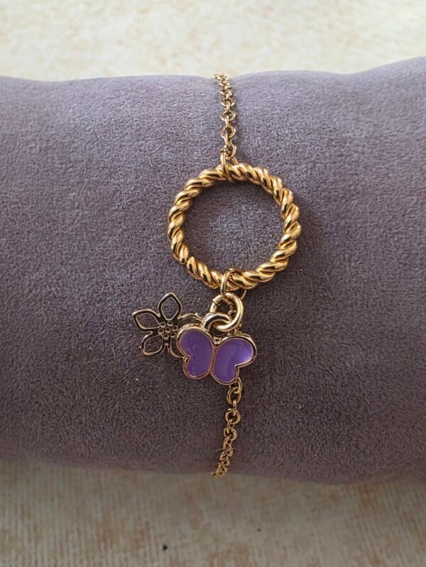 Bracelet Twist and Charms